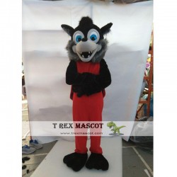 Animal Gray Wolf Plush Mascot Costume For Christmas