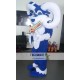 Blue Ram Mascot Costume Celebration Carnival Outfit