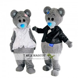 Teddy Bear Mascot Costume Halloween Cosplay Funny Animal Bear Costume