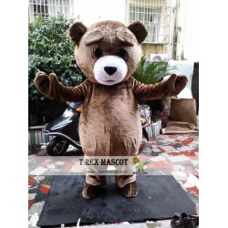 Bear Mascot Costumes Bear Costumes Brown Bear Walking Act Teddy Bear Mascot Costume