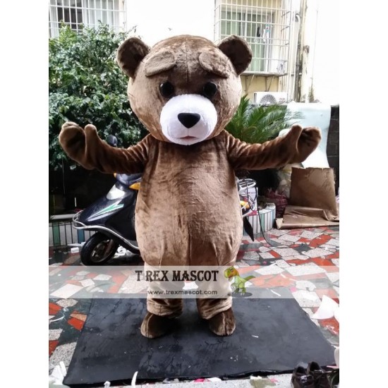 Bear Mascot Costumes Bear Costumes Brown Bear Walking Act Teddy Bear Mascot Costume