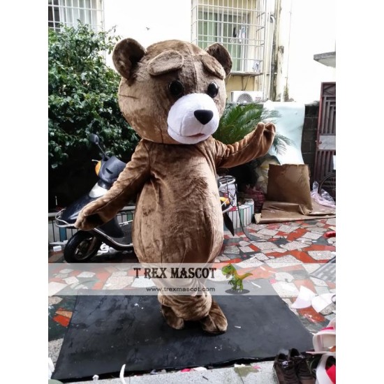 Bear Mascot Costumes Bear Costumes Brown Bear Walking Act Teddy Bear Mascot Costume