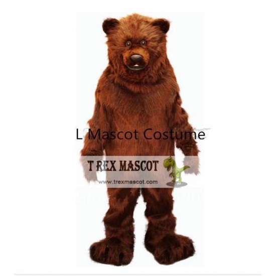 Mascot Big Grizzly Bear Mascot Costume Mascot  Carnival Cosply Costume