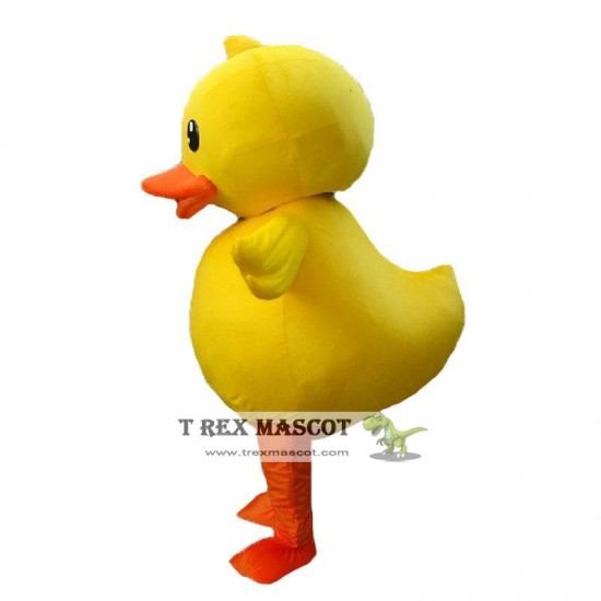 Yellow Duck Mascot Costume Adult Duck Mascot