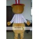 Happy Face Bear Mascot Costume Plush Bear Costume