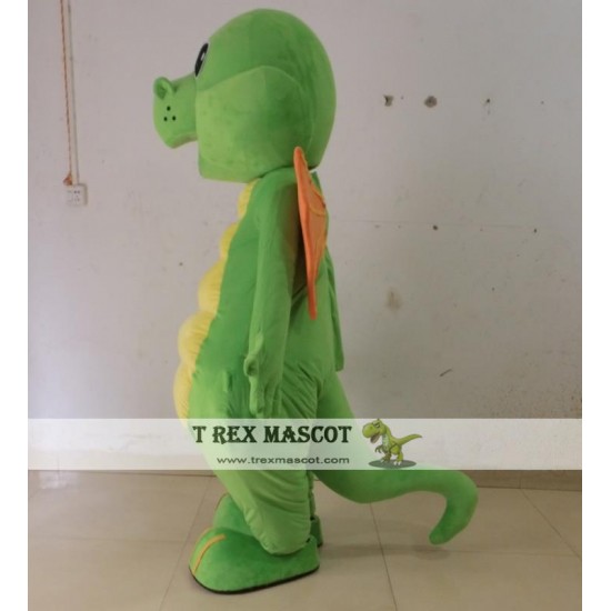 Chinese Dragon Costume Adult Green Dragon Mascot Costume