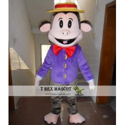 Smart Monkey Mascot Costume Adult Monkey Costume