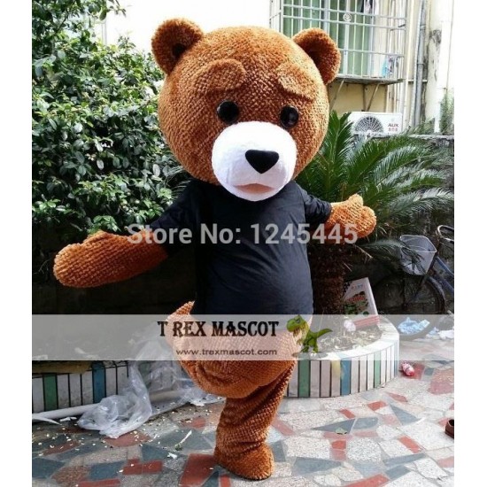 Adult Plush Teddy Bear Mascot Costume