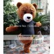 Adult Plush Teddy Bear Mascot Costume