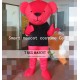 Bear Costume Adult Red Bear Mascot Costume