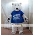 Happy Polar Bear Mascot Costumes For Adults