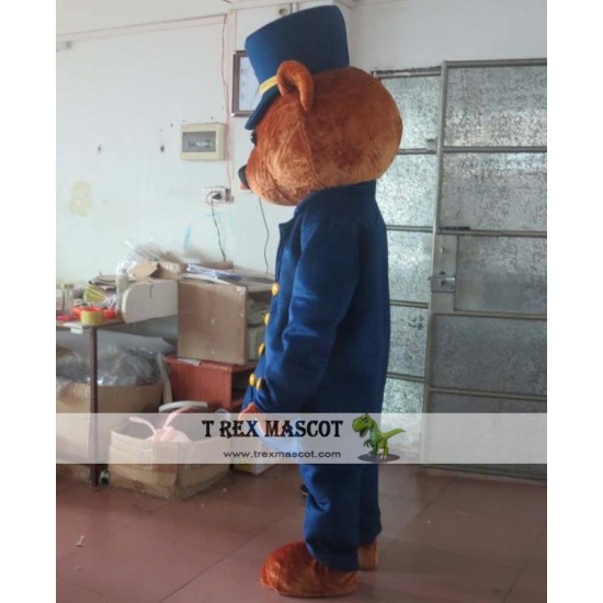 Police Ted Mascot Costume Adult Ted Costume