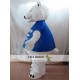 Happy Polar Bear Mascot Costumes For Adults