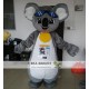 Smart Grey Koala Mascot Costume Adult Koala Costume