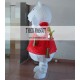 Dress In Red Bear Mascot Costume Adult Bear Costume