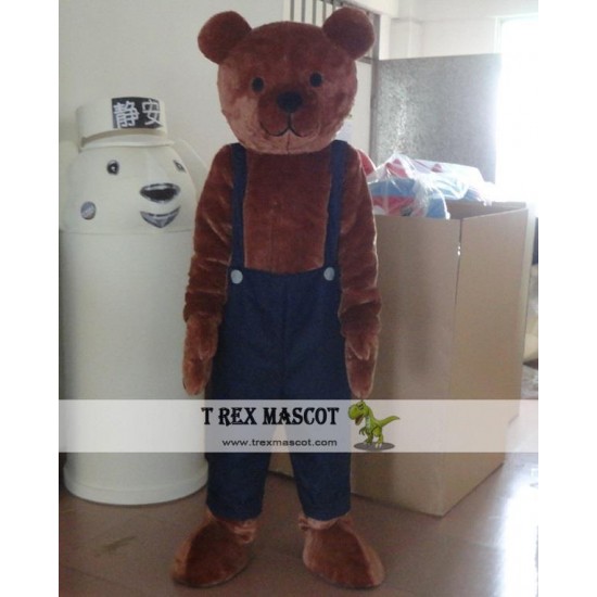 Cool Teddy Bear Costume Adult Teddy Bear Mascot Costume