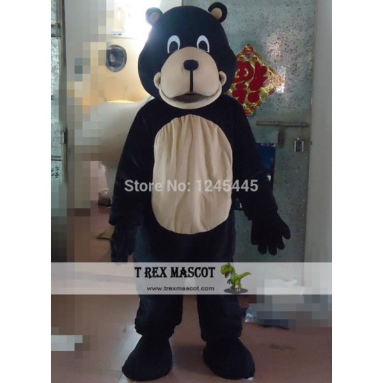 Bear Mascot Black Bear Costume For Adult