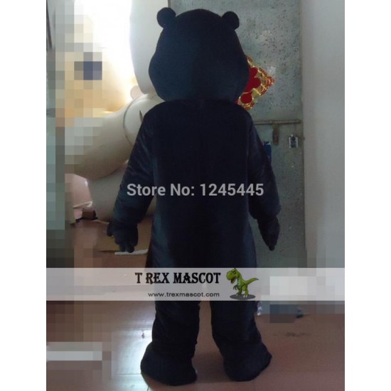 Bear Mascot Black Bear Costume For Adult