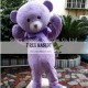 Purple Bear Costume Adult Teddy Bear Mascot Costume