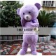 Purple Bear Costume Adult Teddy Bear Mascot Costume