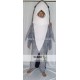 Can See Face Adult Shark Mascot Costume