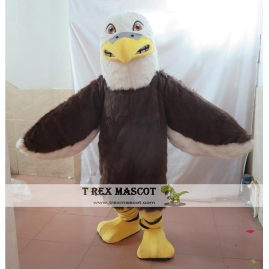 Furry Eagle Mascot Costume Adult Eagle Mascot