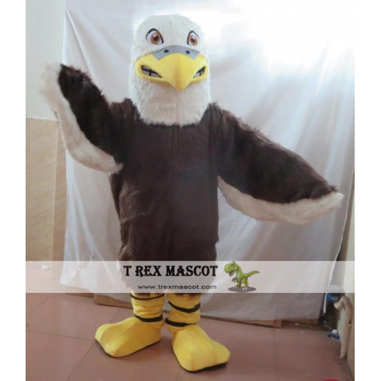 Furry Eagle Mascot Costume Adult Eagle Mascot