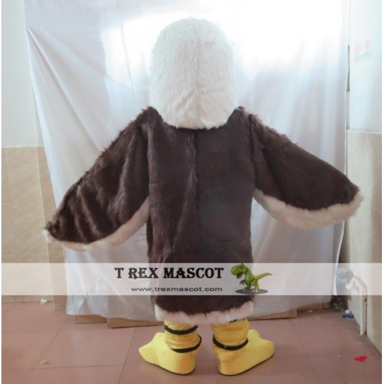 Furry Eagle Mascot Costume Adult Eagle Mascot