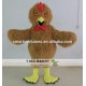 Furry Brown Rooster Costume Adult Rooster Mascot Costume