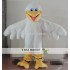 Adult White Furry Pelican Mascot Costume