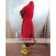 Furry Red Bird Mascot Costume Adult Parrot Costume