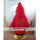 Furry Red Bird Mascot Costume Adult Parrot Costume