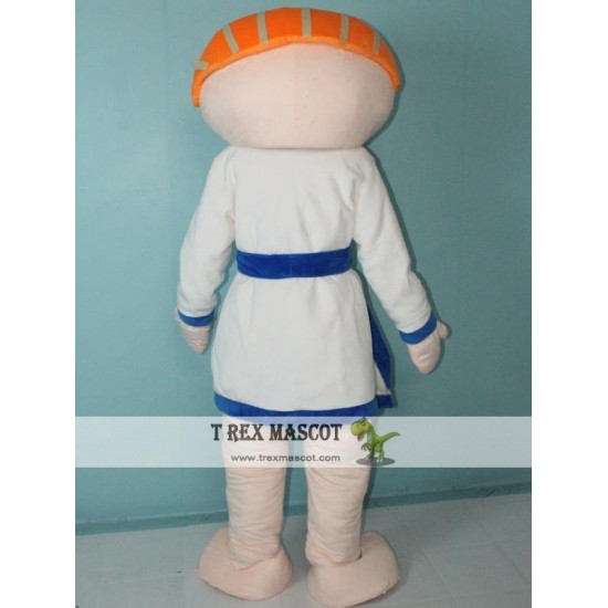 Japan Salmon Fish Sushi Boy Mascot Costume For Adult