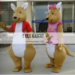 Kangaroo Mascot Costume For Adults