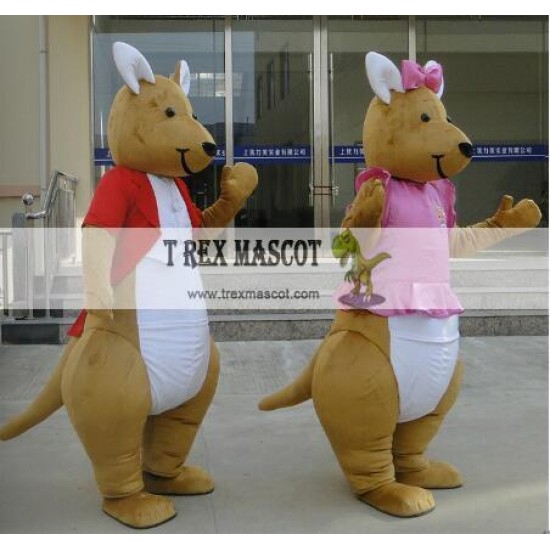 Kangaroo Mascot Costume For Adults