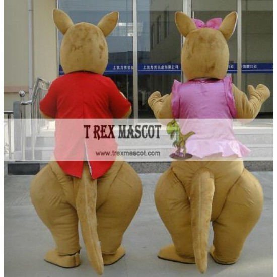 Kangaroo Mascot Costume For Adults