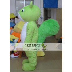 Nice Green Squirrel Mascot Costume For Adult