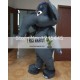 Blue Pink Dark Grey Adult Elephant Mascot Costume