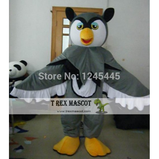 Grey Owl Mascot Costumes For Adult