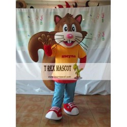 Squirrel Mascot Costume For Adult