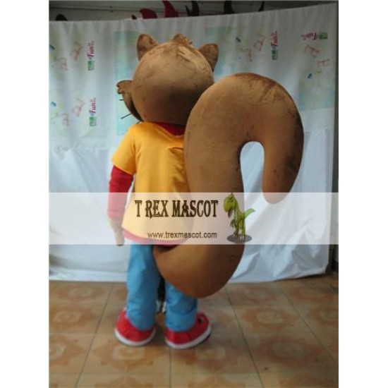 Squirrel Mascot Costume For Adult