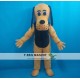 Adult Long Black Ears Dog Mascot Costume