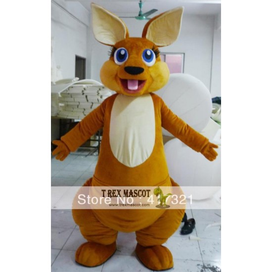 Adult Kangaroo Mascot Costume