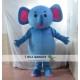 Blue Elephant Mascot Costumes For Adults