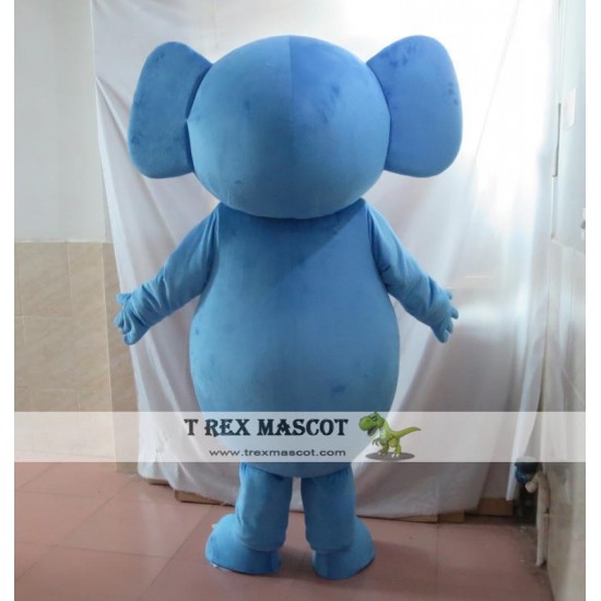 Blue Elephant Mascot Costumes For Adults