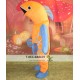 Golden Fish Mascot Costume For Adult