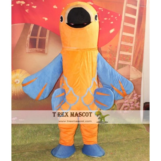 Golden Fish Mascot Costume For Adult