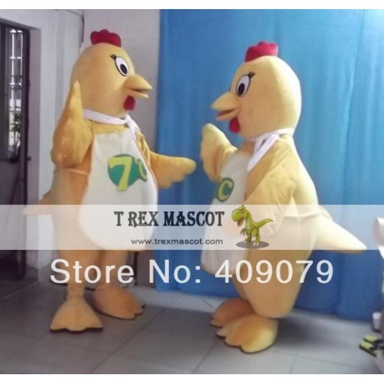 Adult Chicken Mascot Costume