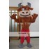 Adult Muscular Bull Mascot Costume