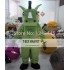 Green Colour Rhinoceros Mascot Costume For Adult